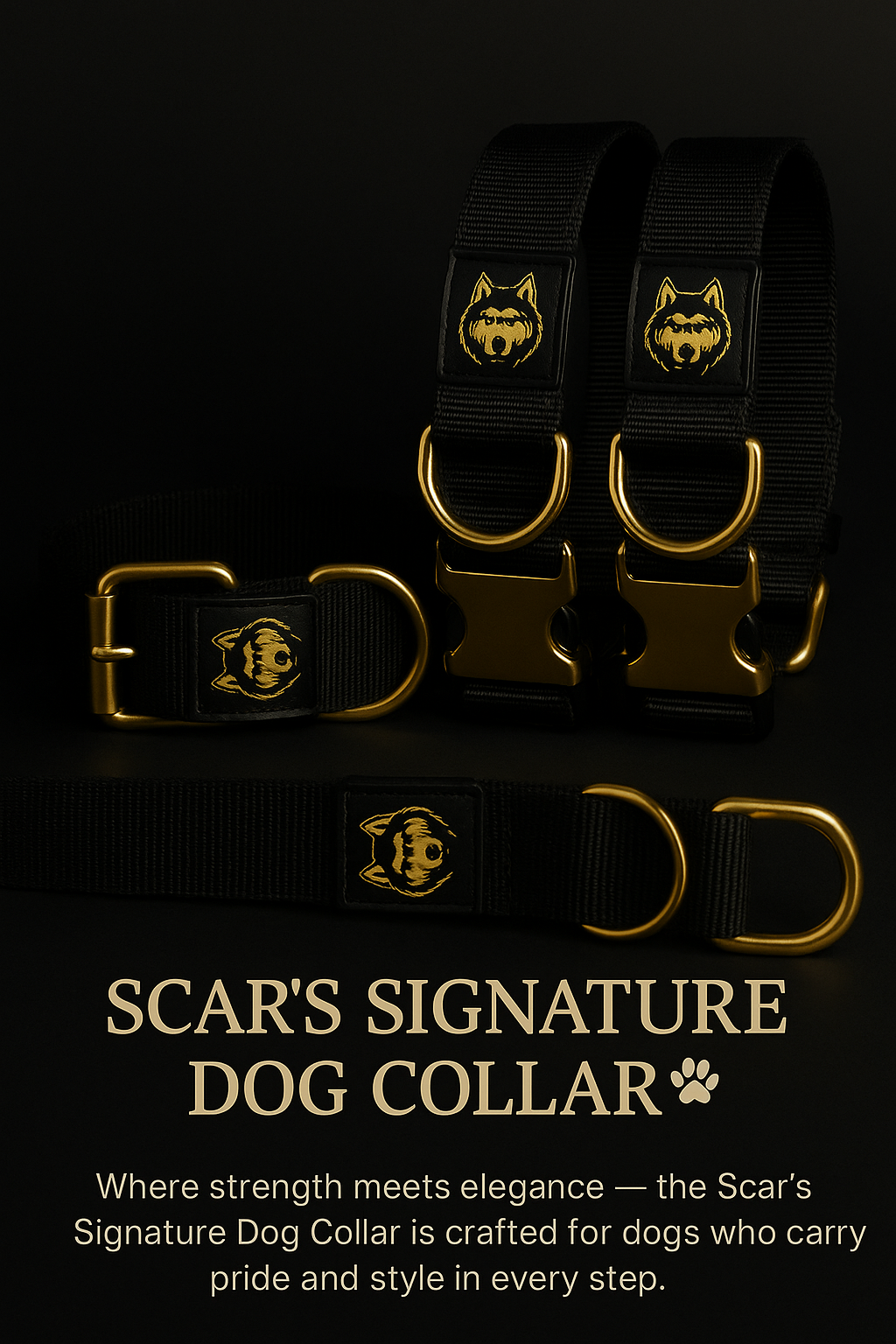 Scar’s World Luxury Dog Collar