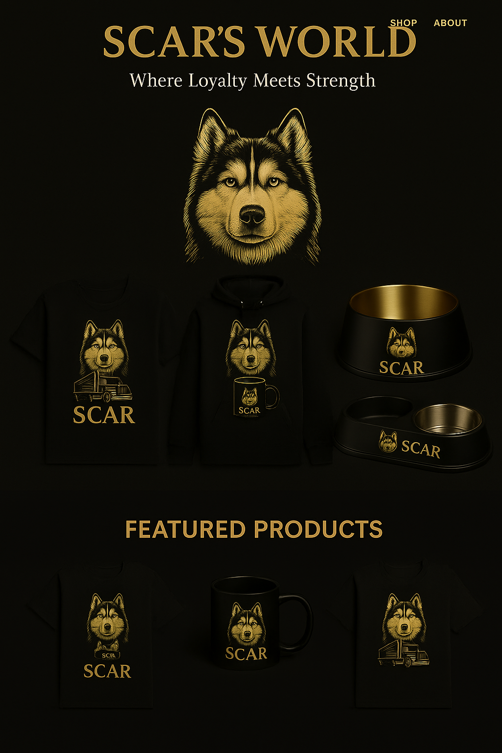 Scar’s Premium Dog Bowl 🐾